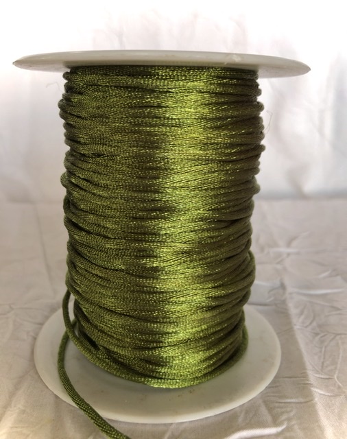 R291 Rattail Cord Olive Green