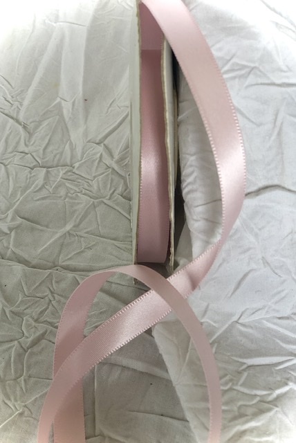 Satin Ribbon Double-sided Vintage Pink R214