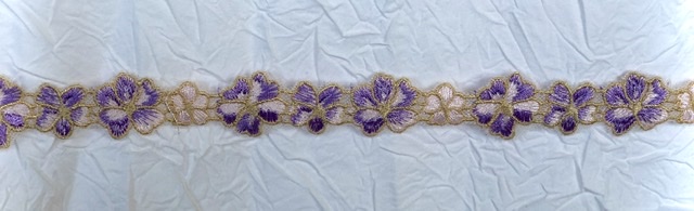 Lavender Hibiscus Lace