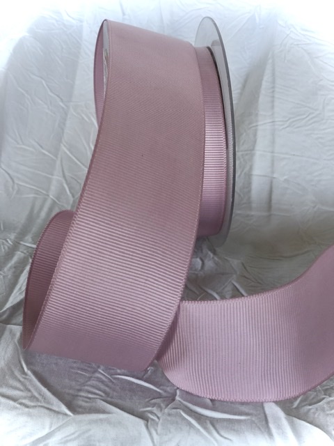 Grosgrain Ribbon Mauve Pink R258