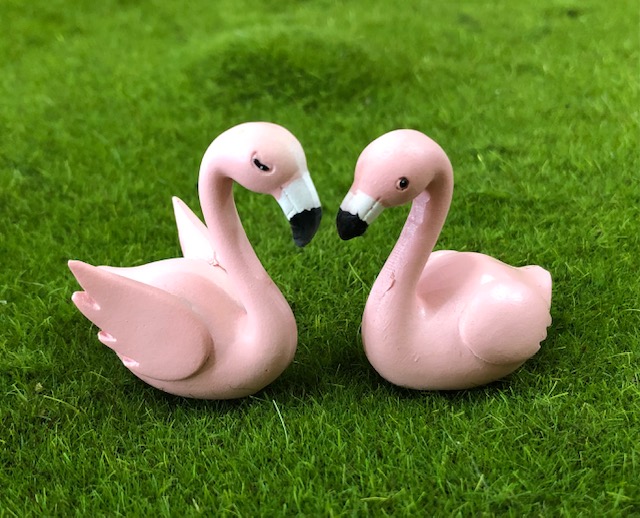 Flamingos Set of 2